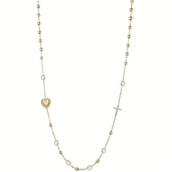 Collana Liu Jo Donna Essential in Acciaio Cristallo LJ3201 - LJ3201
